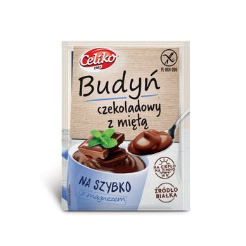 Celiko Budyń "Na szybko" czekoladowy z miętą 37g Produkt bezglutenowy