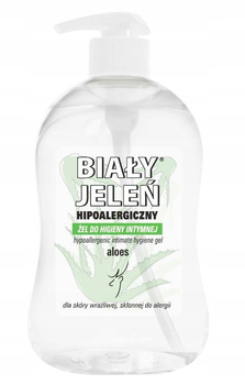 Biały Jeleń Żel do higieny intymnej aloes 500 ml