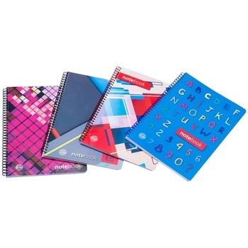 Kołonotatnik A4/100 na spirali mix