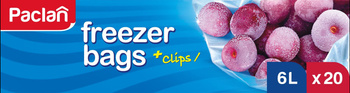 Paclan Woreczki na mrożonki 6 L x 20 szt