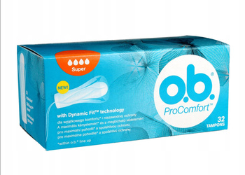 O.B. ProComfort Super Tampony 32 sztuki