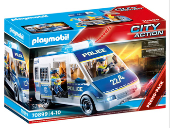 PLAYMOBIL Transporter policyjny ze światłem i dźwiękiem