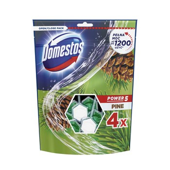 DOMESTOS KOSTKA TOAL.PINE4X55G