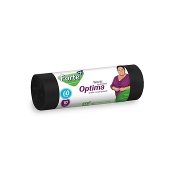 Forte+ Worki na śmieci Optima 60L 10 szt. LDPE