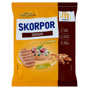 Mamut Chrupiące bułeczki skorpor graham 200 g