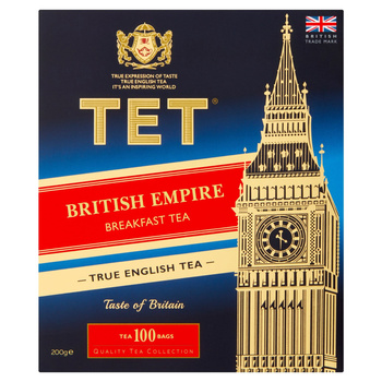TET British Empire Herbata czarna 200 g (100 x 2 g)