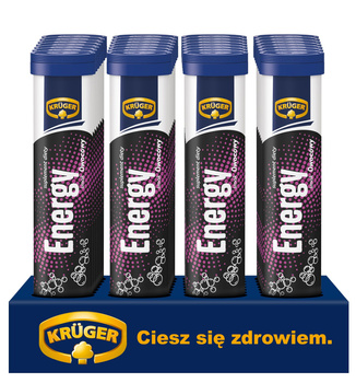 Krüger Suplemen diety Energy smak owocowy 80 g (20 sztuk)