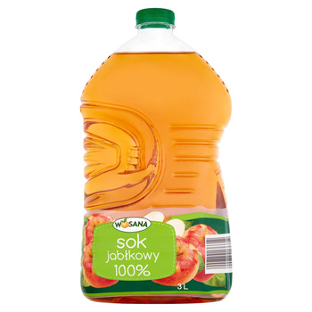 Wosana Sok 100% jabłkowy 3 l