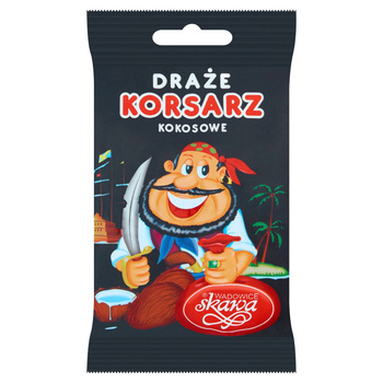Wadowice Skawa Korsarz Draże kokosowe 70 g