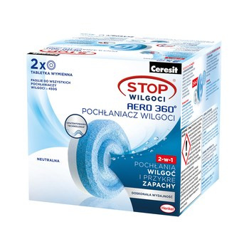 Ceresit STOP Wilgoci AERO 360° Tabletki neutralne