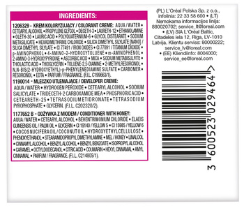 L'Oreal Paris Casting Crème Gloss Odżywcza farba do włosów 635 czekoladowy cukierek