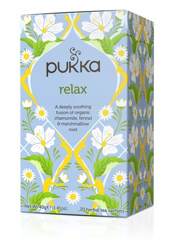 Pukka Herbatka Relax BIO 20 saszetek