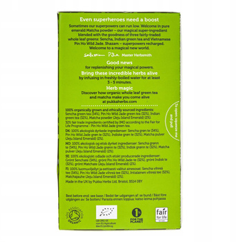 Pukka Herbata Supreme Matchagreen 20 Saszetek