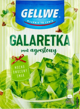 Gellwegalaretka smak agrestowy 72g