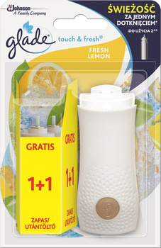 Glade Touch & Fresh Fresh Lemon Skoncentrowany odświeżacz powietrza 2 x 10ml