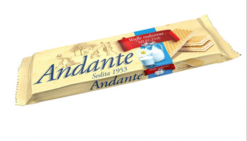 Andante Wafle rodzinne mleczne 130 g