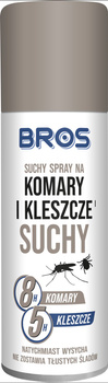 Bros Suchy spray na komary i kleszcze 90 ml