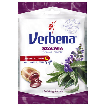 Verbena Ziołowe cukierki szałwia 60 g