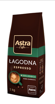 Astra Kawa ŁAGODNA Espresso 1kg ziarnista