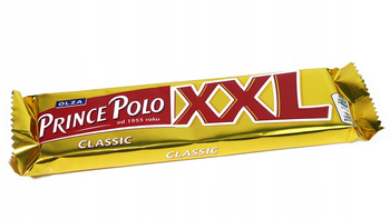 Prince Polo XXL Classic Kruchy wafelek z kremem kakaowym oblany czekoladą 50 g