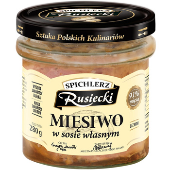 Spichlerz Rusiecki Mięsiwo w sosie własnym 280 g