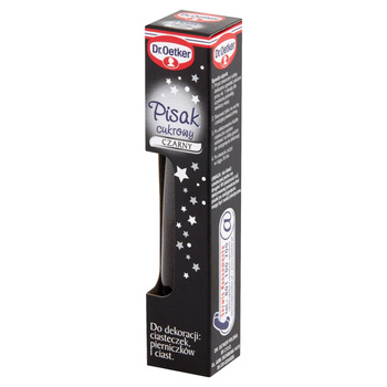 Dr. Oetker Pisak cukrowy czarny 19 g