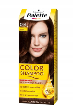 Palette Color Shampoo Szampon koloryzujący do włosów 244 (3-65) czekoladowy brąz
