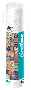 Płatki kosmetyczne Sweet Sense, 120 szt