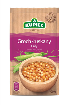 Kupiec Groch łuskany cały 400 g