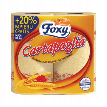 Foxy Cartapaglia Ręcznik kuchenny 2 rolki