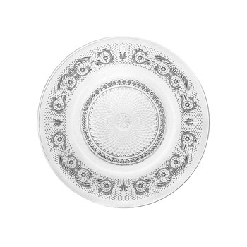 Talerz szklany Rozalia 25,5 cm Florina