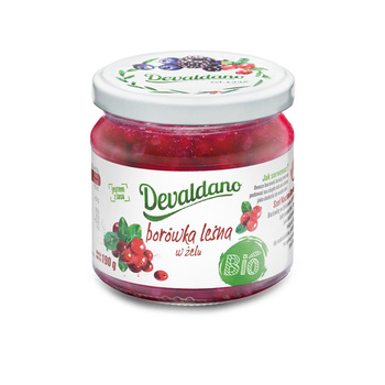 Devaldano Borówka leśna w żelu BIO 190g