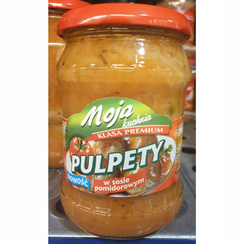 Moja Kuchnia Pulpety w sosie pomidorowym 500g