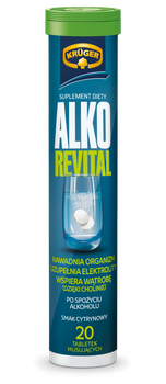 Krüger Alko Revital Suplement diety smak cytrynowy 82g