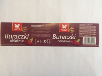 Motyl Buraczki obiadowe 350 g