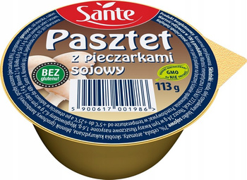 Sante Pasztet sojowy z pieczarkami 113g
