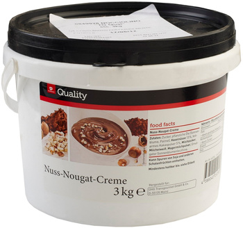 TGQ Krem orzechowo-nugatowy 3kg