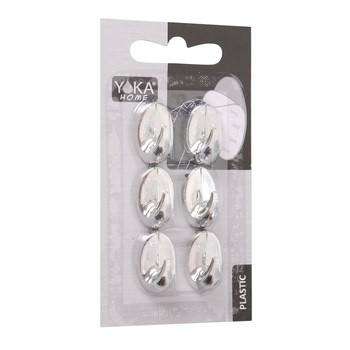 haczyk abs chromowany, glito 6 ovl