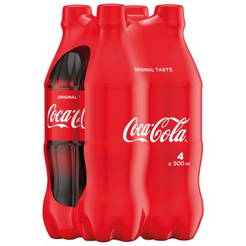 Coca-Cola  4 x 500ml