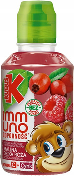 Kubuś Immuno Odporność Sok malina acerola dzika róża 200 ml