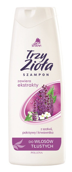 Szampon Trzy Zioła do włosów tłustych 250 ml