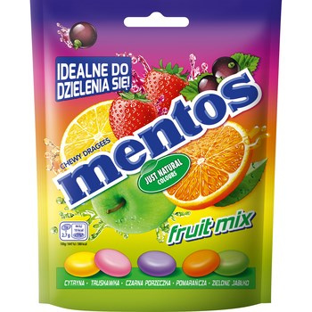 MENTOS FRUIT BAG 160G