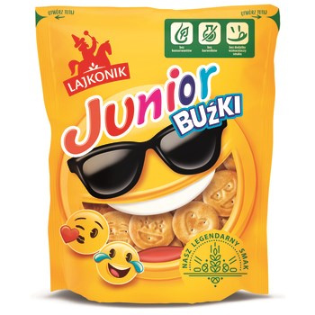 LAJK KRAKER JUNIORKI BUŹKI 90G