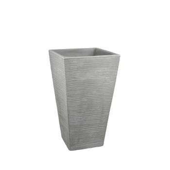 Donica "Capri Rillen" 35x35x55 szara