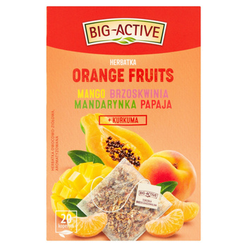 Big-Active Orange Fruits Herbatka 40 g (20 x 2 g)