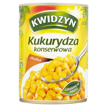 Kwidzyn Kukurydza konserwowa 400 g