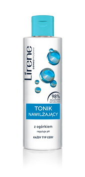 Lirene Tonik nawilżający z ogórkiem 200ml