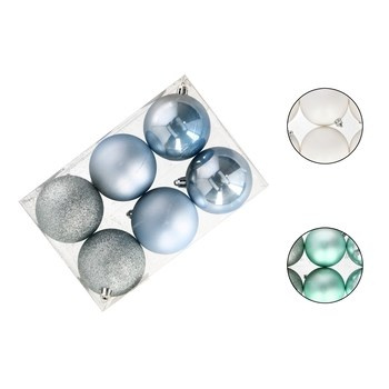 EM&EM Bombki na choinkę 6 szt.