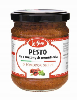 LE PEPE pesto z suszonych pomidorów 190g