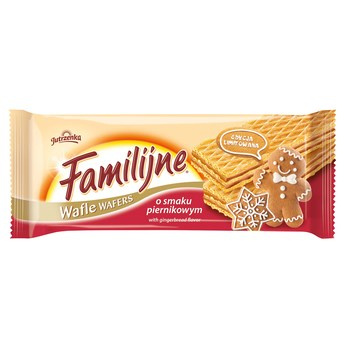 Wafle Familijne o smaku piernikowym 180g